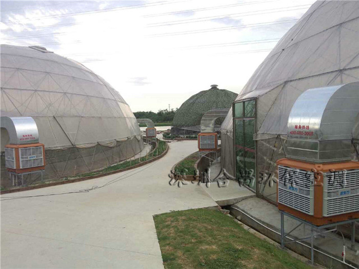 植物園環(huán)?？照{(diào)降溫工程