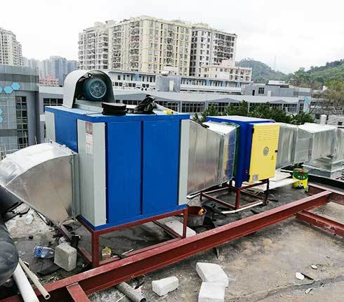 深圳榕酒店廚房抽氣排煙工程