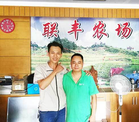 深圳環(huán)?？照{廠家助力聯(lián)豐農場豬舍降溫升級改造