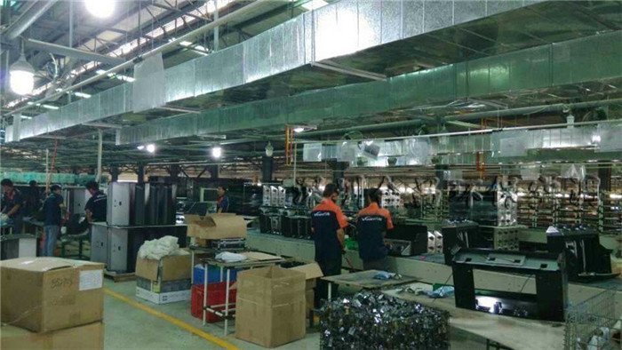 萬和電氣廠房降溫工程案例