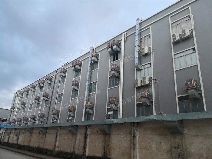萬和電氣廠房降溫工程案例