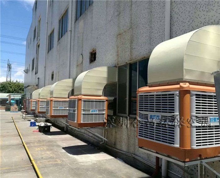 晉捷廠房降溫工程案例