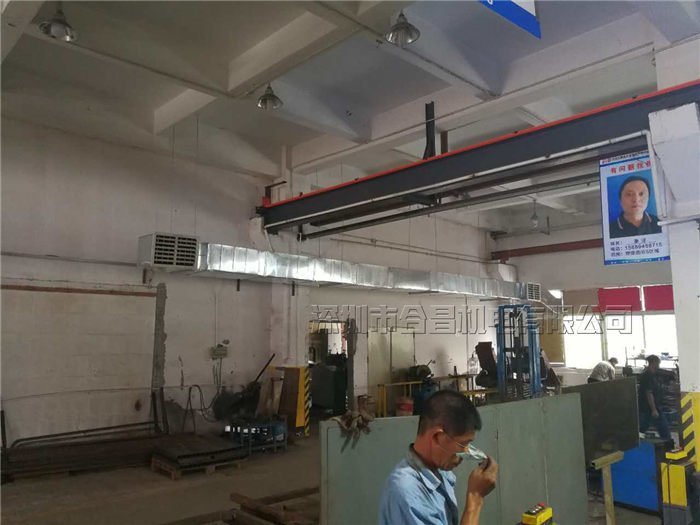 晉捷廠房降溫工程案例