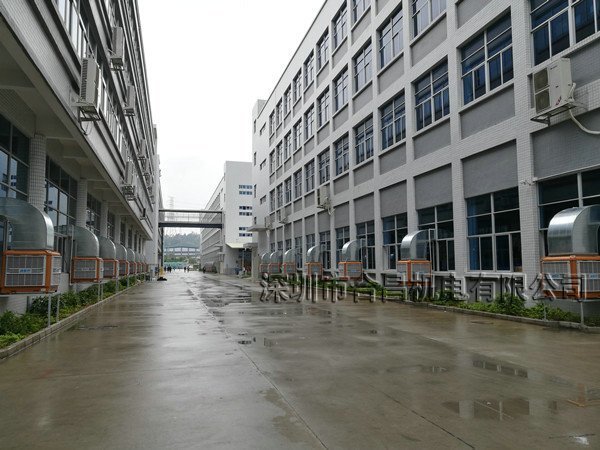 信譽模具廠房降溫案例