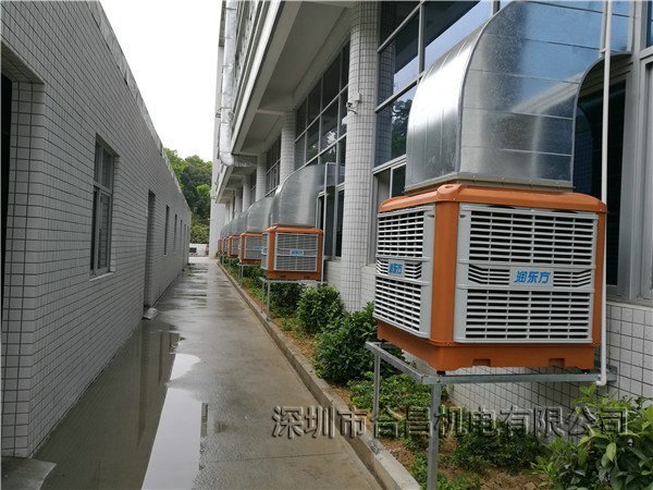 信譽模具廠房降溫案例