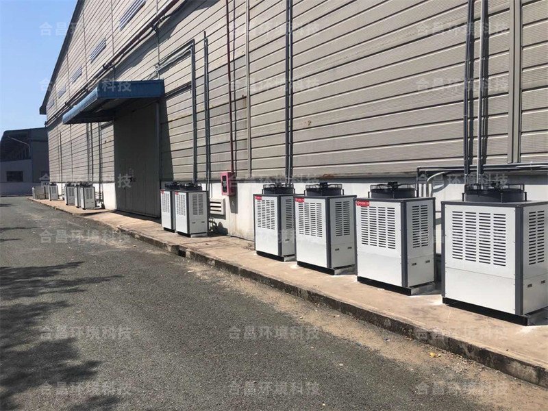 蒸發(fā)冷省電空調(diào)安裝案例